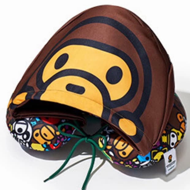 (미개봉/ 새상품) 베이프 베이비 마일로 X 스타벅스 콜라보 목베개