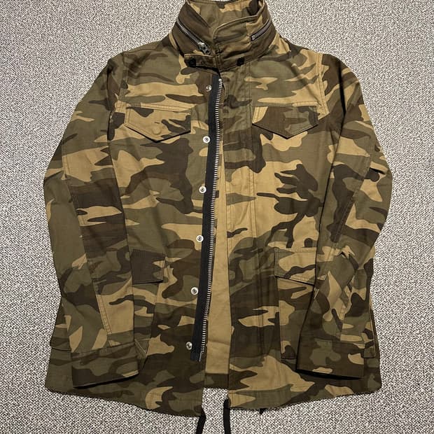 VIS A VIS 비자비 카모플라쥬 자켓 1사이즈