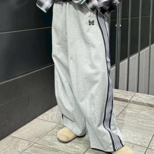 니들스 x BEAVER 코튼 트랙팬츠 xs