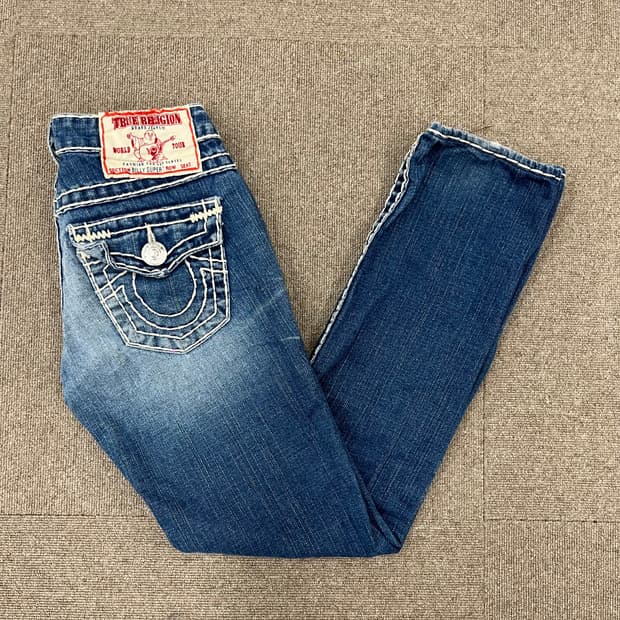 TureReligion stitch jeans