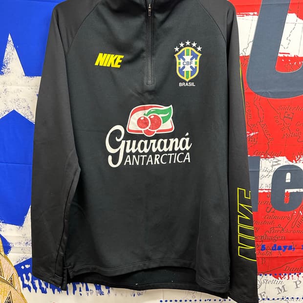 나이키 브라질 아노락트레이닝탑 져지M95