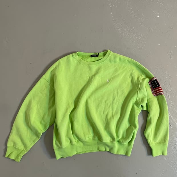 폴로 맨투맨 슬리브