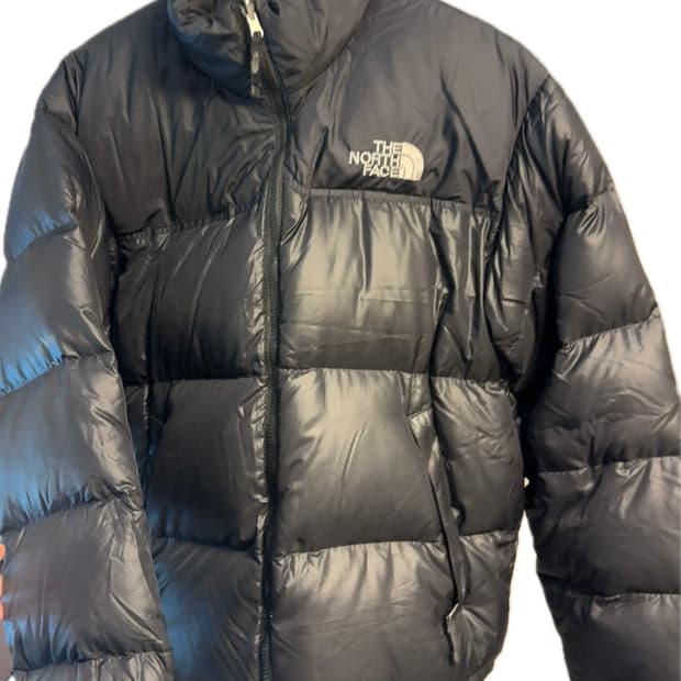 노스페이스 눕시 700 블랙 100사이즈