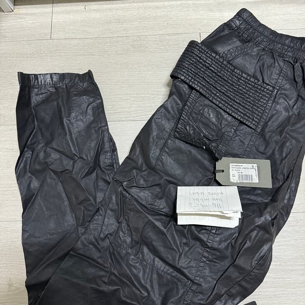 [s] 릭오웬스 스캇 태권도 카고 팬츠