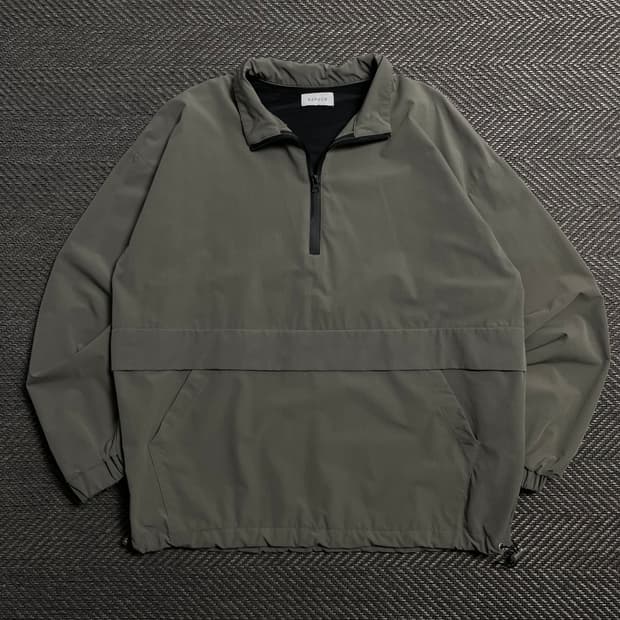 RAYGUN 박시핏 반집업 아노락 바람막이o 5327
