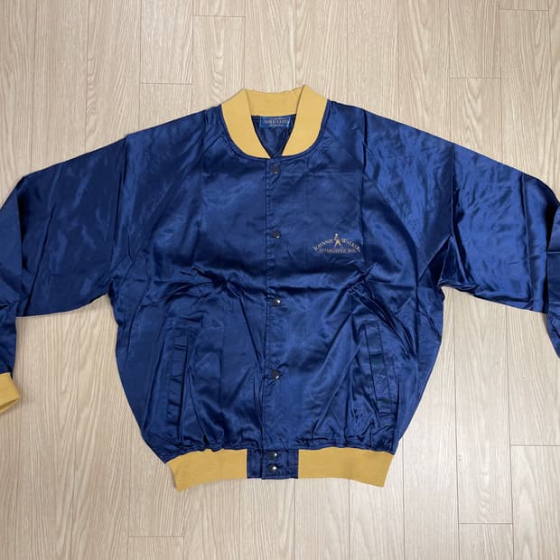 조니워커 골드라벨 위스키 블루종 자켓 빈티지 90s