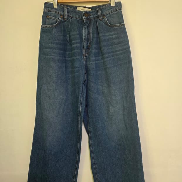 Weekend Max Mara 위켄드 막스마라 와이드 데님 팬츠 36