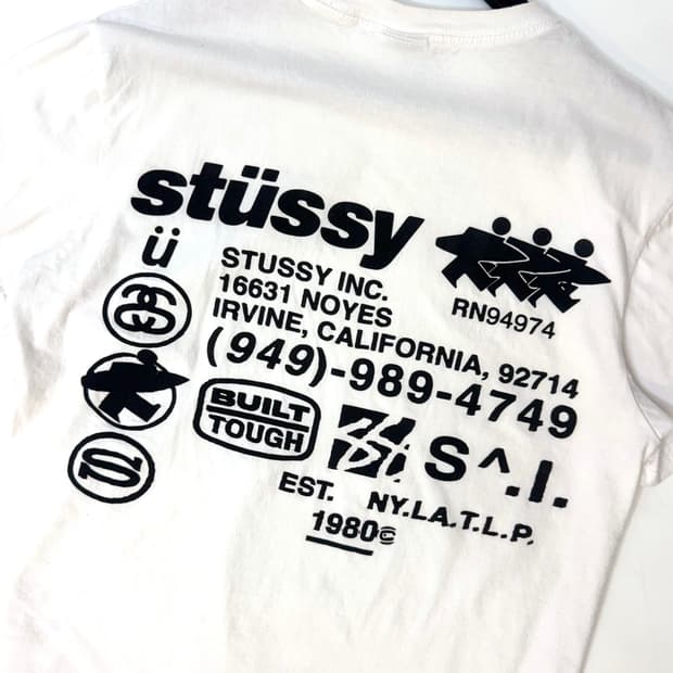 Stussy 스투시 DNA 피그먼트 다이드 티셔츠 내츄럴
