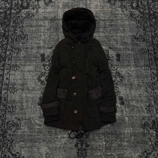 Ghost of harlem goth lettering hood park