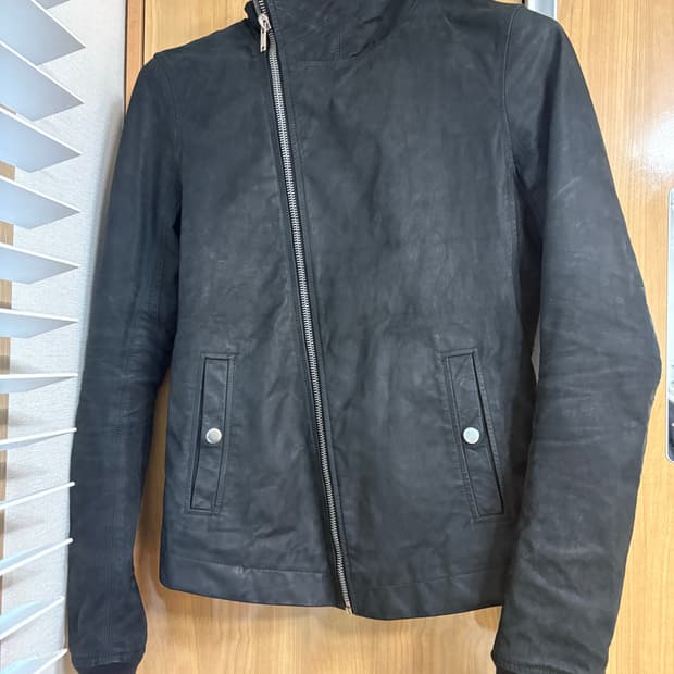 Rick owens 릭오웬스 불렛 스쿠버 레더자켓 48