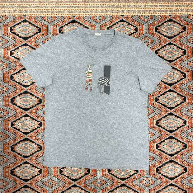 폴스미스 그레이 반팔티셔츠 남성S