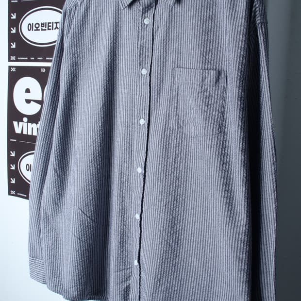 (M-XL) COSTUME O'CLOCK 커스텀어클락 셔츠-H34496