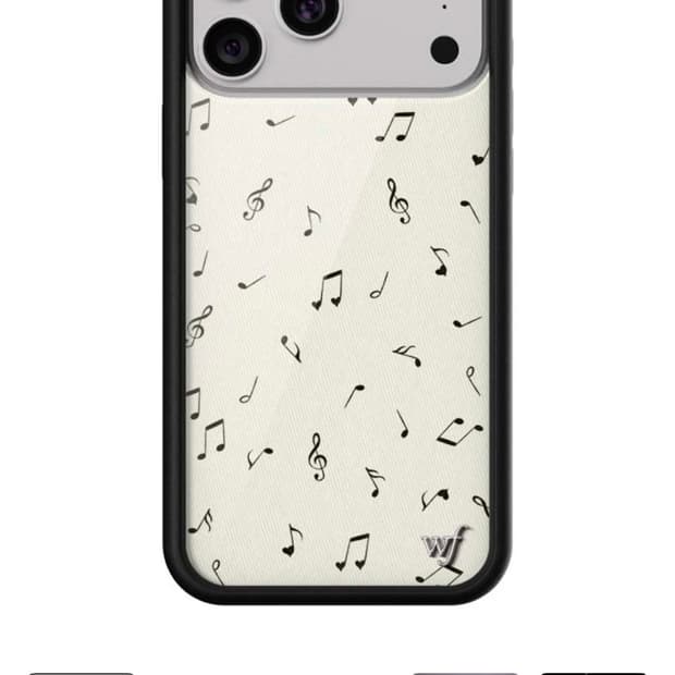 Wildflower 와일드플라워 아이폰 16 케이스 음표 새제품