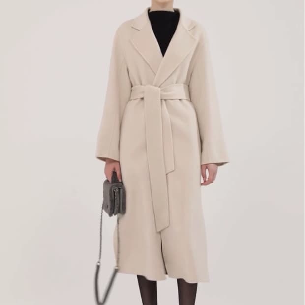 이바나헬싱키 코트 S 연베이지 mirabelle