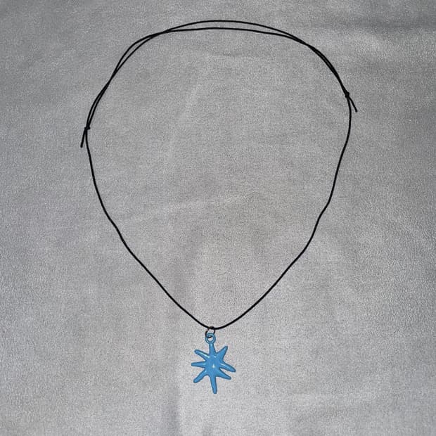 🫐Blue Starfish Necklace