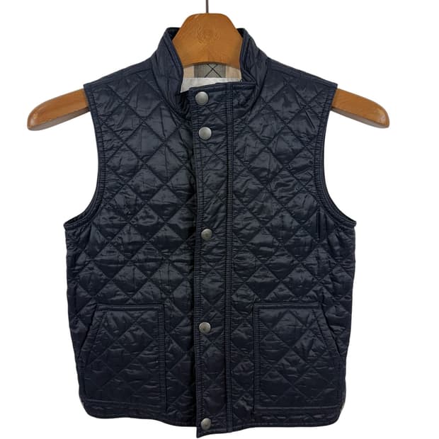 버버리 퀼팅 경량 조끼패딩 키즈10Y 140