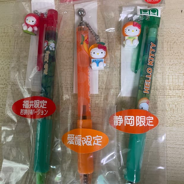 산리오 고전 볼펜 샤프 키티