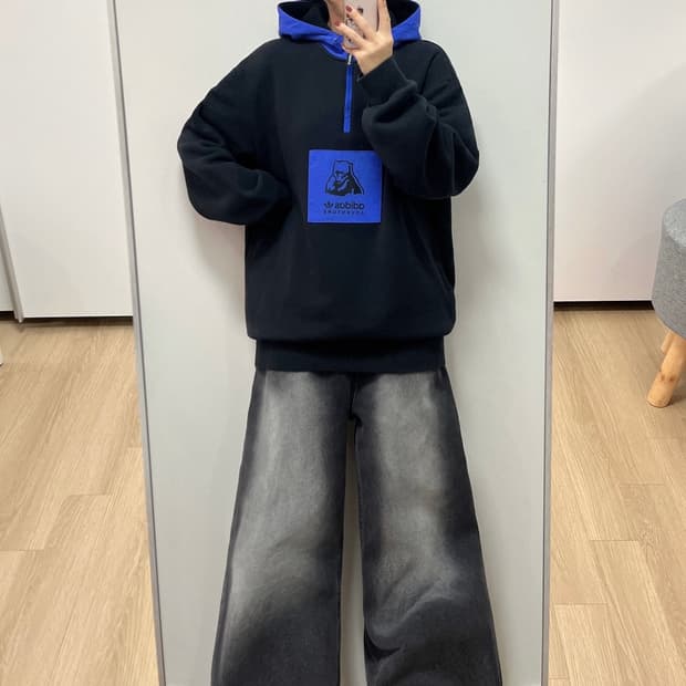 아디다스 어드벤쳐 폴라베어 기모 후드티