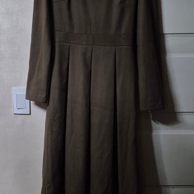 시티브리즈 플리츠 롱 원피스