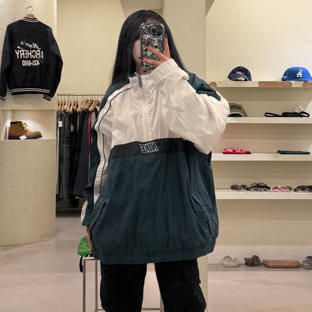 나이키 올드스쿨 아노락 바람막이 U1125