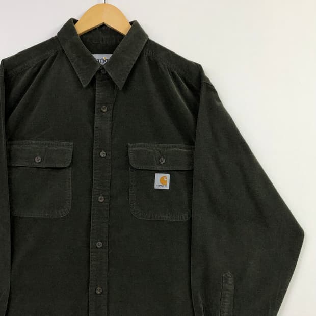 XL 칼하트 코듀로이 셔츠