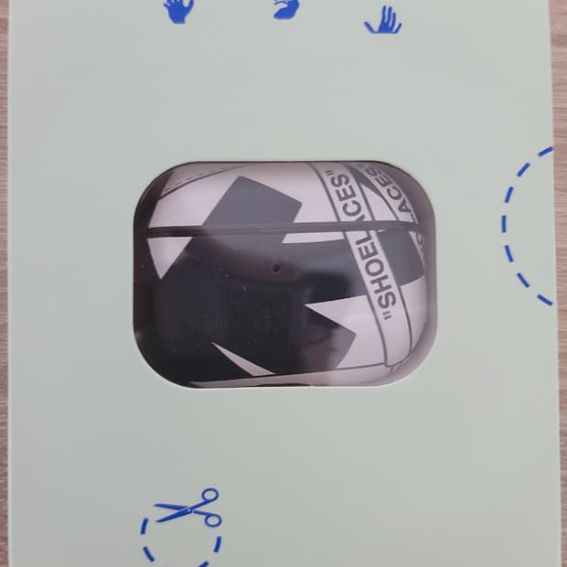 오프화이트 에어팟 프로12 케이스