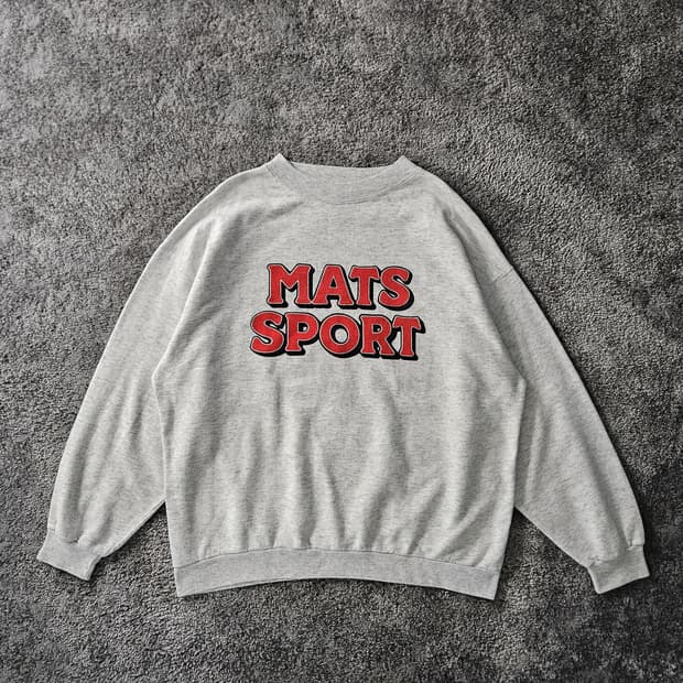 [무료배송] MATS SPORT 맨투맨