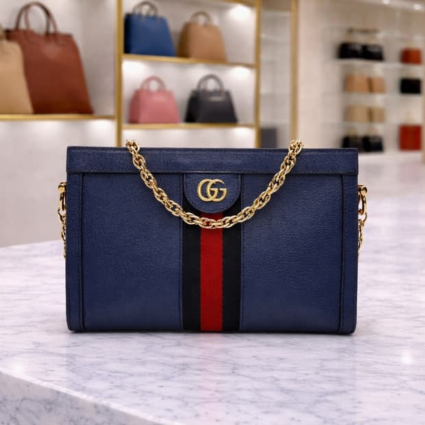 [S급] 구찌 GG 오피디아 체인 레더 숄더백 판매합니다!!!