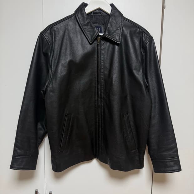 GAP 레더자켓 