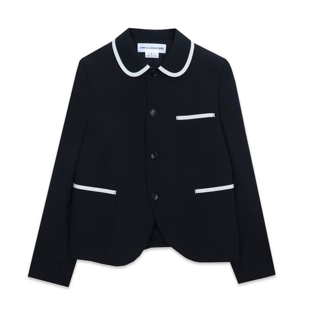꼼데가르송 걸 피터팬 자켓 블레이저