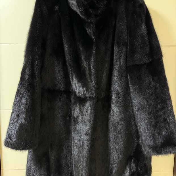 에이앤디 천연모피 밍크코트 퍼코트