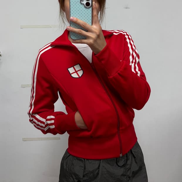아디다스 잉글랜드 트랙탑 져지