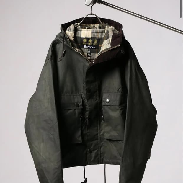 캡틴선샤인 x 바버 후드 자켓