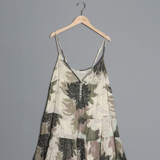 ZARA Trf Floral Long Camisole