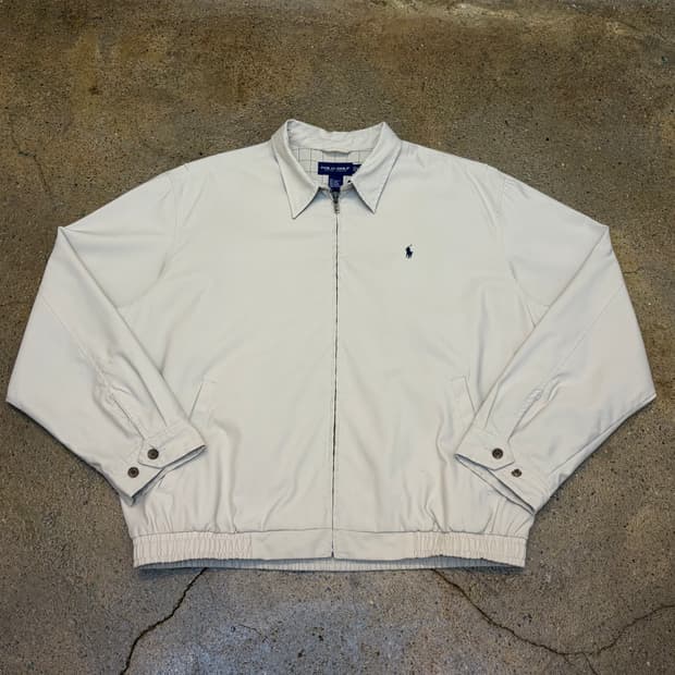00s 미국 빈티지 폴로랄프로렌 골프 스윙자켓 스윙탑 헤링본자켓