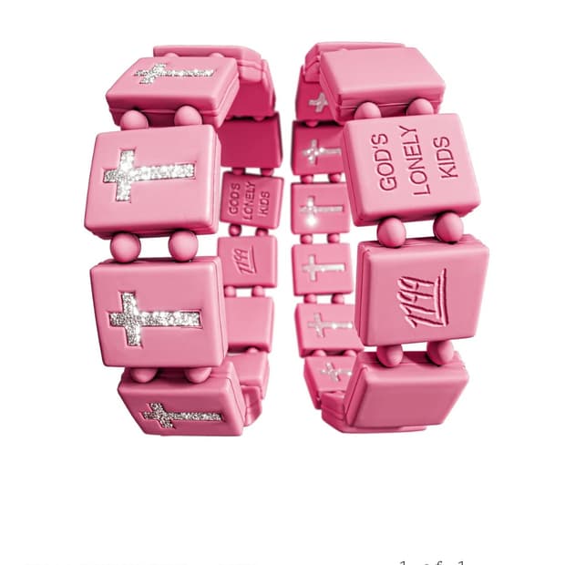 Bazo 1199 핑크 팔찌