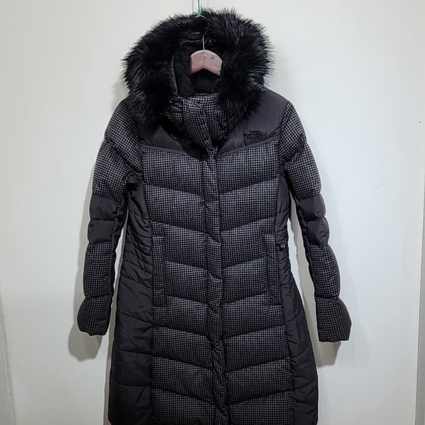 (95) 노스페이스 롱패딩 점퍼 후드 거위털 구스다운 자켓 