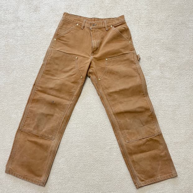 90s 미국 생산 칼하트 더블니 팬츠