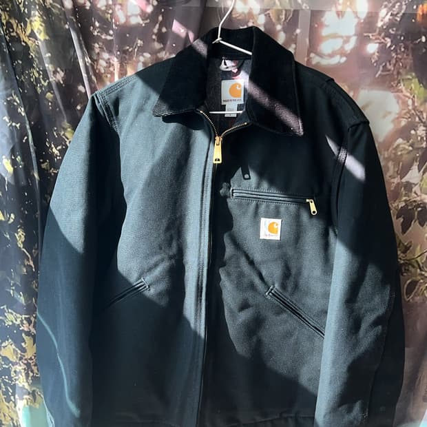 [S] 칼하트 디트로이트 j001 자켓 블랙 정품