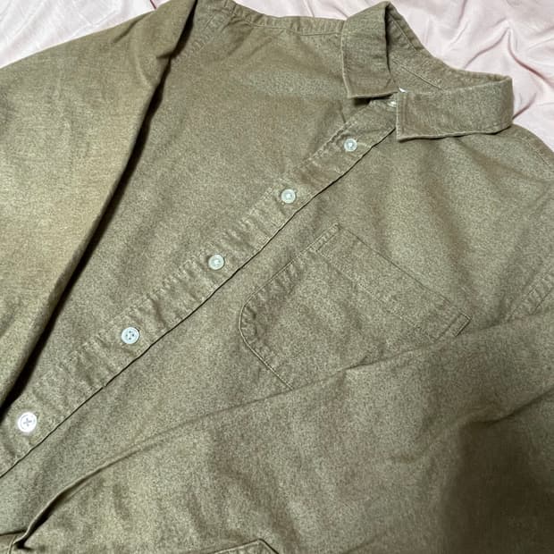 빈티지 브라운 셔츠