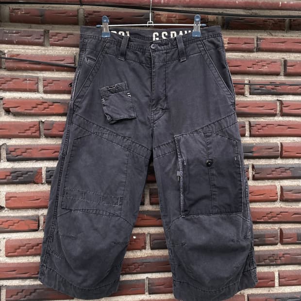 피그먼트 워싱 카고 쇼츠