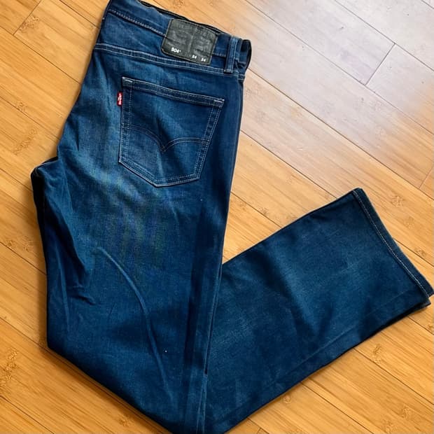 리바이스 504 데님팬츠 W34 L34