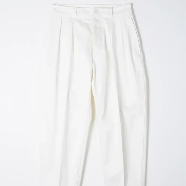 캡틴선샤인 2플리츠 테이퍼드 팬츠