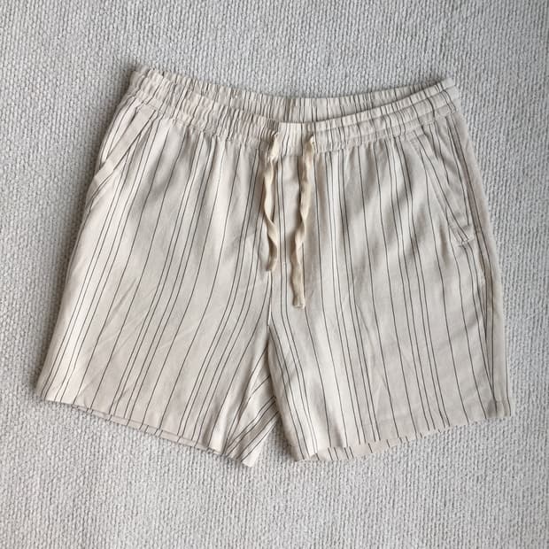 zara 레이온 린넨 스트라이프 쇼츠