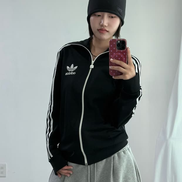건호착용)아디다스 유로파 블랙 져지