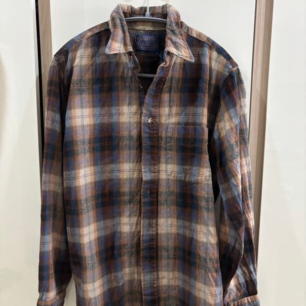 펜들턴USA 체크 울셔츠 M