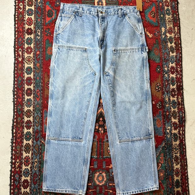 OG 칼하트 데님 더블니 팬츠 칼하트 B73 썩블니