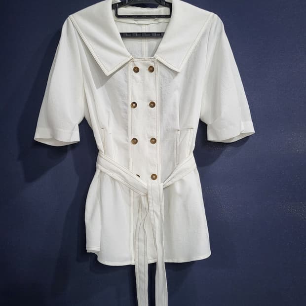 지고트 벨티드 블우스