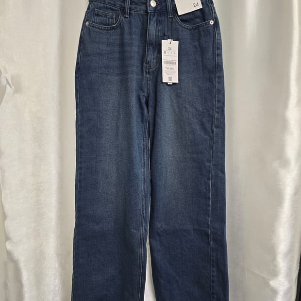 MIXXO 데님 와이드 팬츠 (1553)