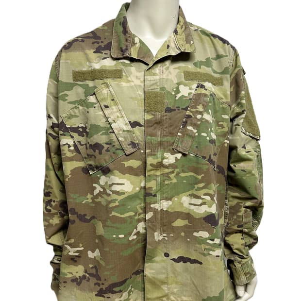 미군 OCP 멀티캠 전투복 상의 (L/XL) (XL)
